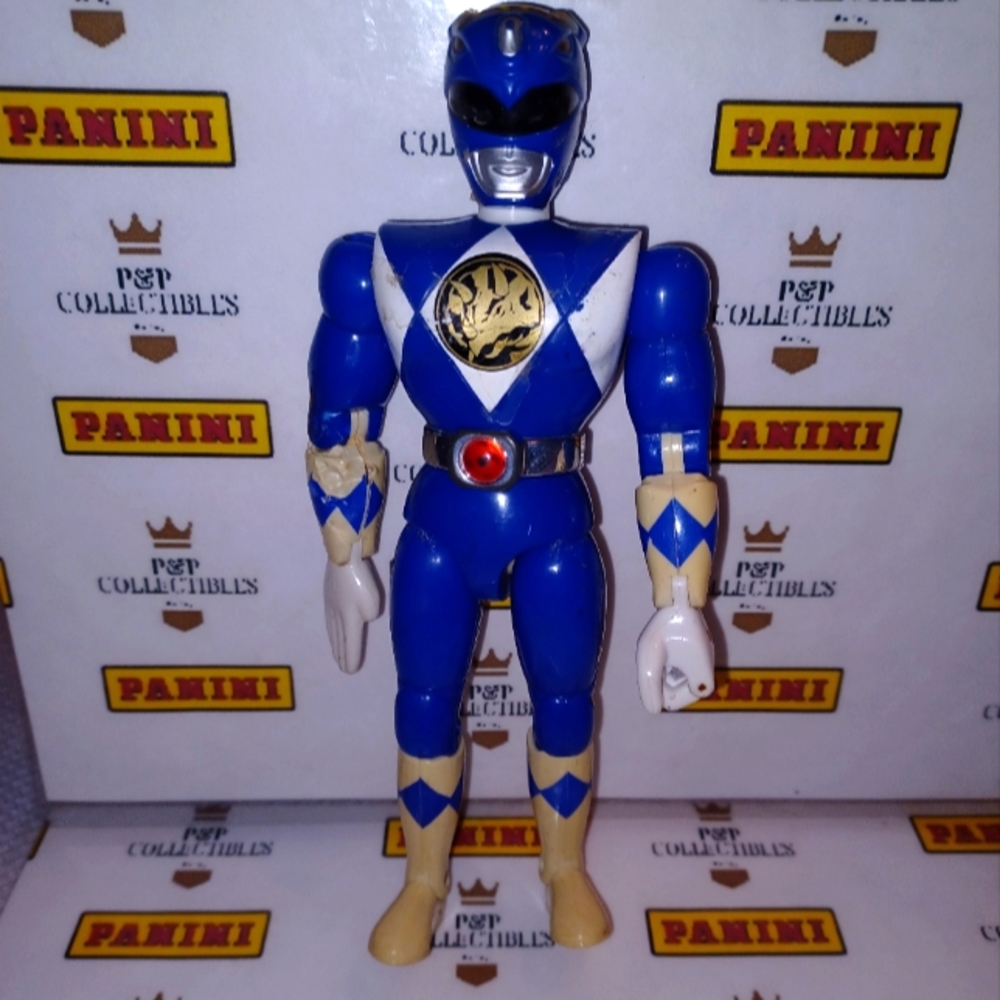 Blue Power Ranger Action Figure Toy 🔥 Mighty Morphin Power Ranger MMPR